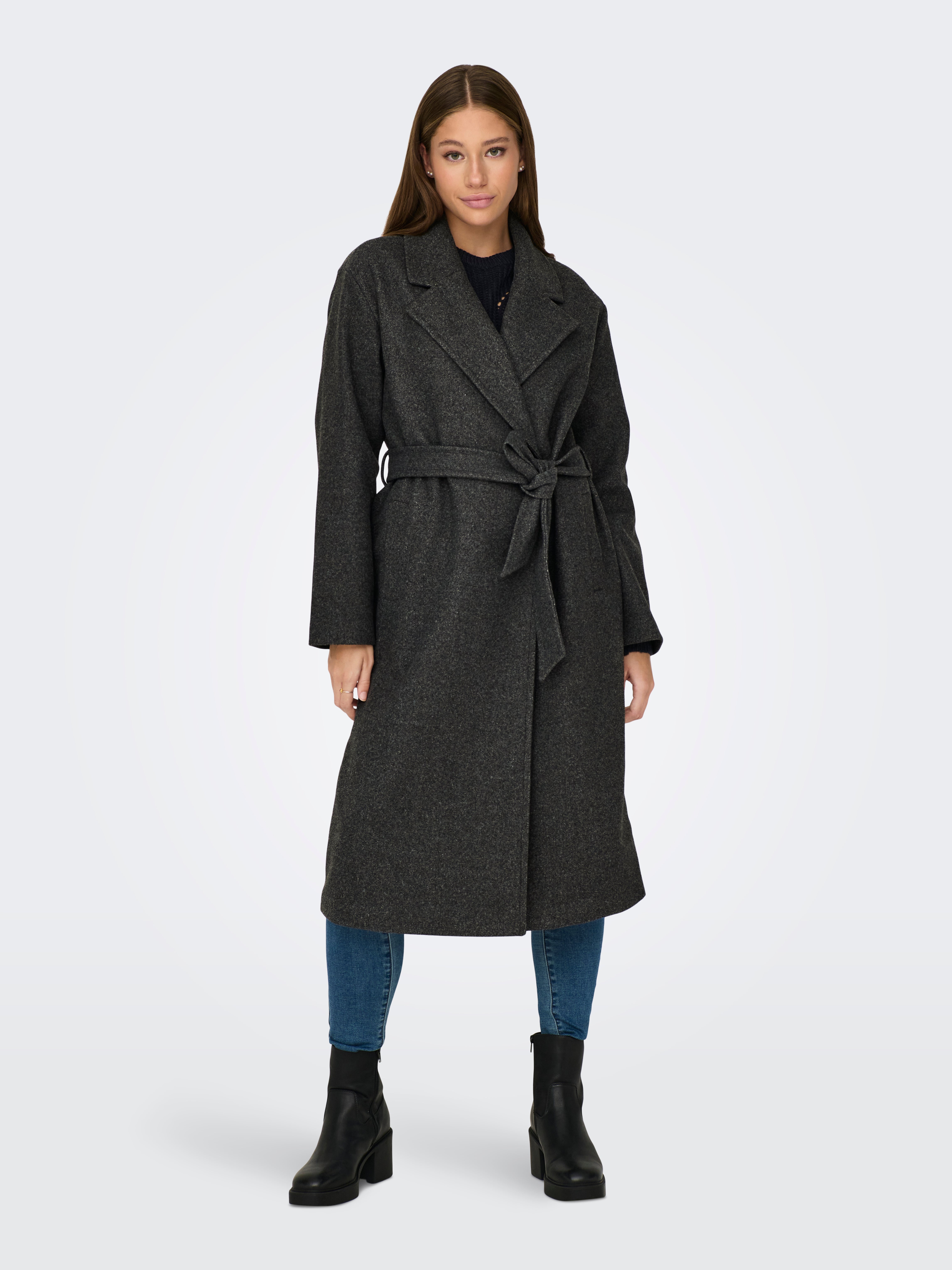 JDYVIOLA Mantel | Dunkelgrau | ONLY®