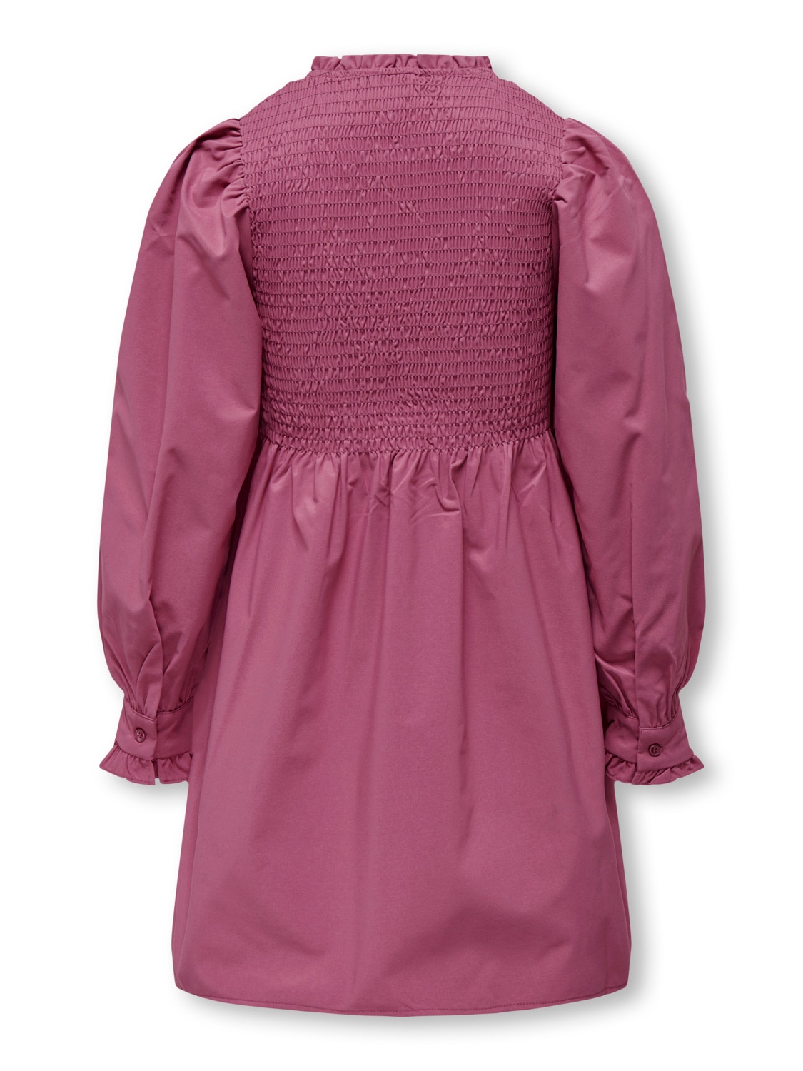 ONLY Regular Fit High neck Short dress -Red Violet - 15302266
