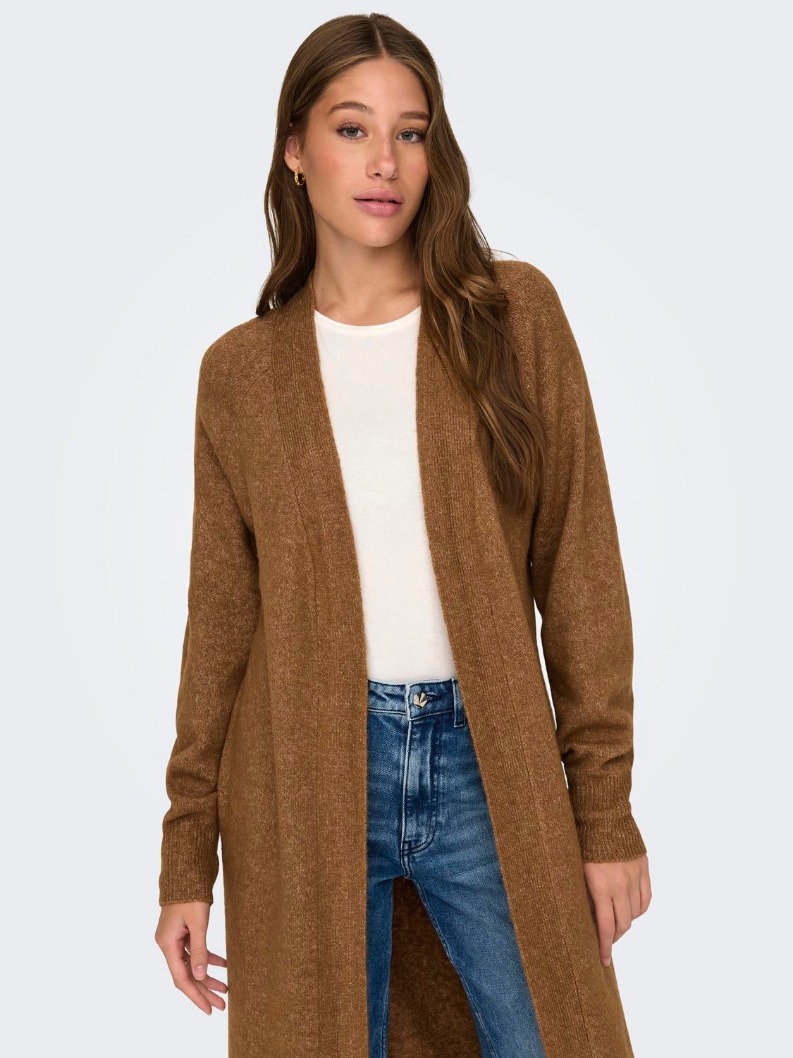 Only long clearance sleeve coatigan