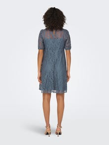 ONLY Regular Fit O-hals Maternity Kort kjole -Blue Mirage - 15302349