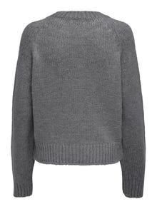ONLY O-hals Pullover -Smoked Pearl - 15302361