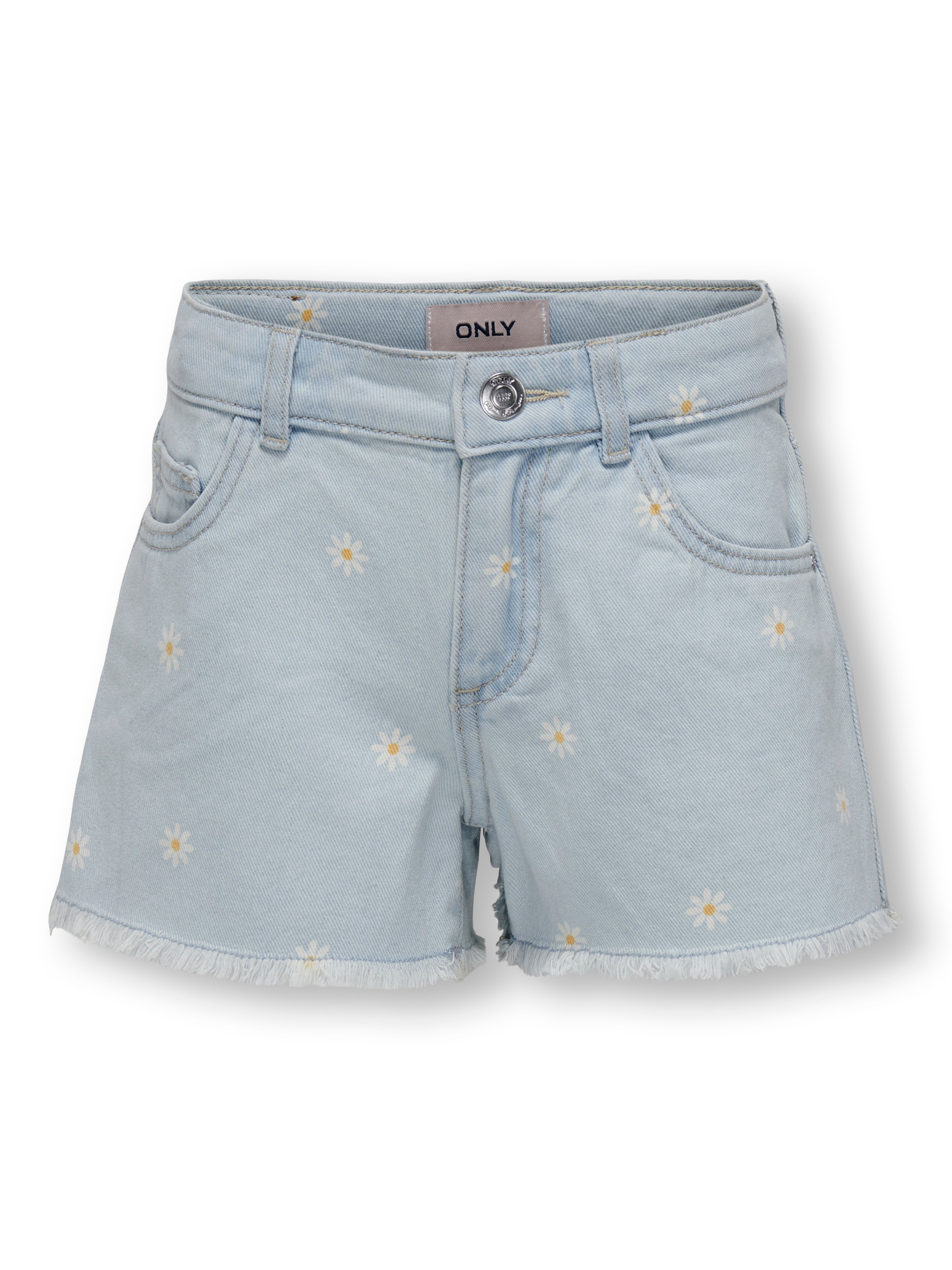 Kogrobyn Locker Geschnitten Jeans-shorts