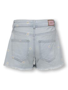 ONLY Shorts Corte loose -Light Blue Denim - 15302364