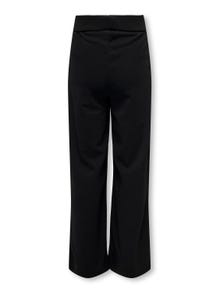 ONLY Pantalones Corte regular Cintura media -Black - 15302374