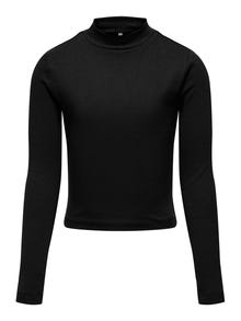 ONLY High neck top -Black - 15302380