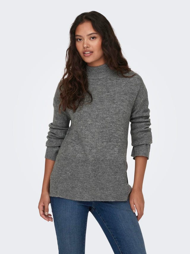 ONLY high neck knitted pullover - 15302391