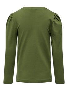 ONLY Top with puff sleeves -Winter Moss - 15302445