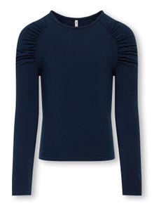 ONLY Slim Fit Rundhals Top -Dress Blues - 15302451