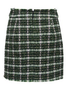 ONLY Checked mini skirt -Chive - 15302502