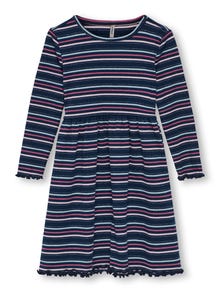 ONLY Normal passform O-ringning Kort klänning -Dress Blues - 15302507