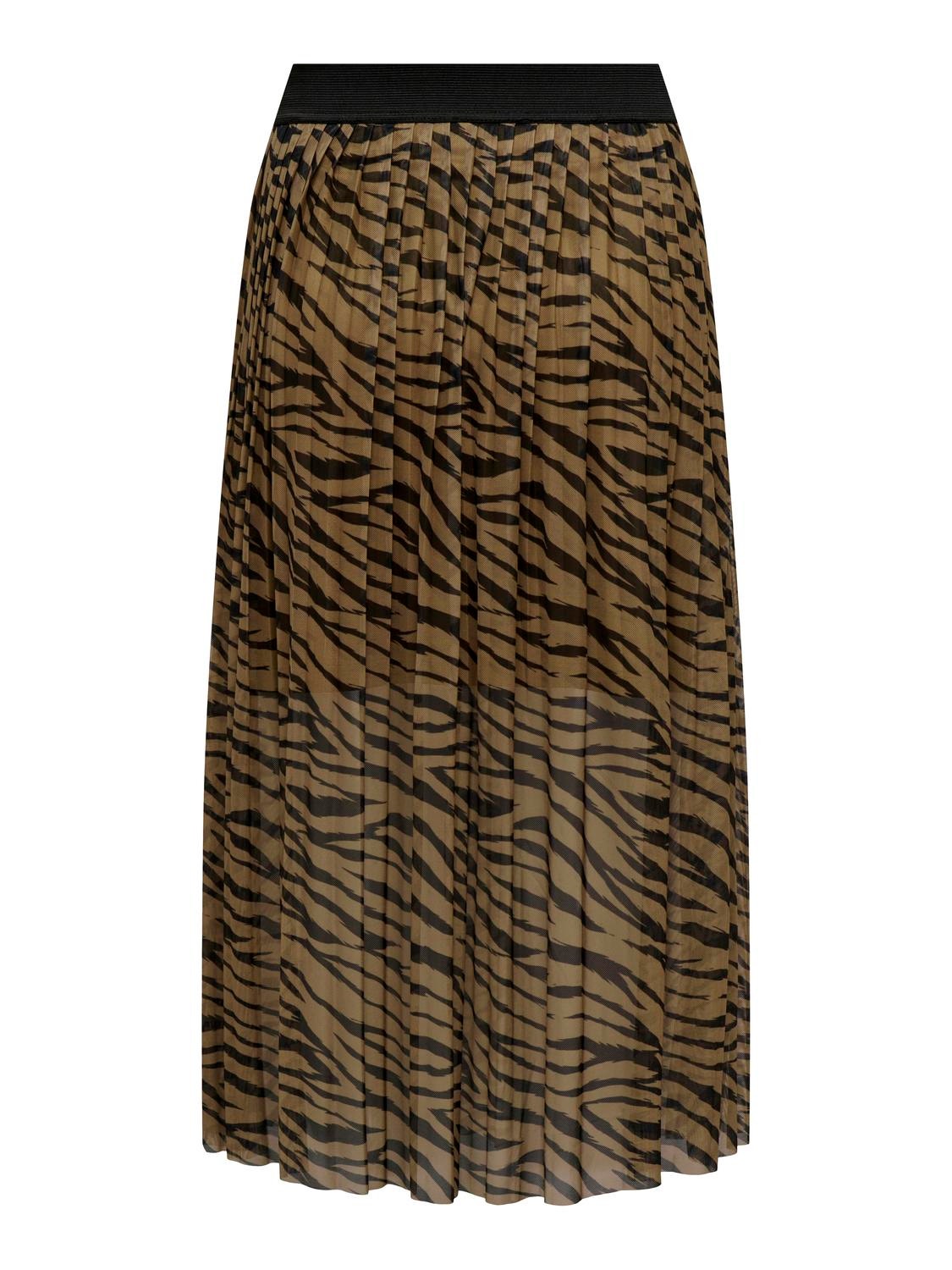 ONLY Midi skirt -Toasted Coconut - 15302508