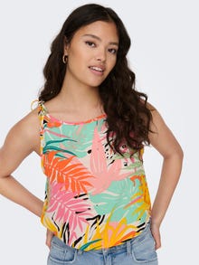 ONLY Relaxed fit O-hals Top -Cloud Dancer - 15302575