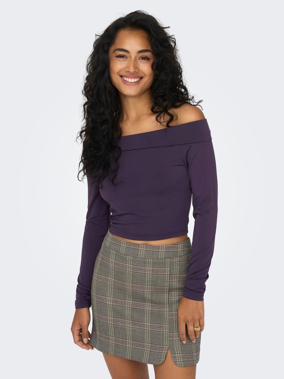 Crop top deals spalle scoperte