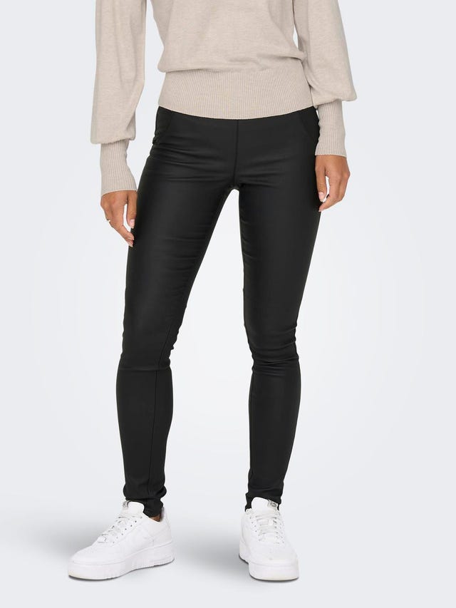ONLY Skinny Fit Hohe Taille Leggings - 15302624