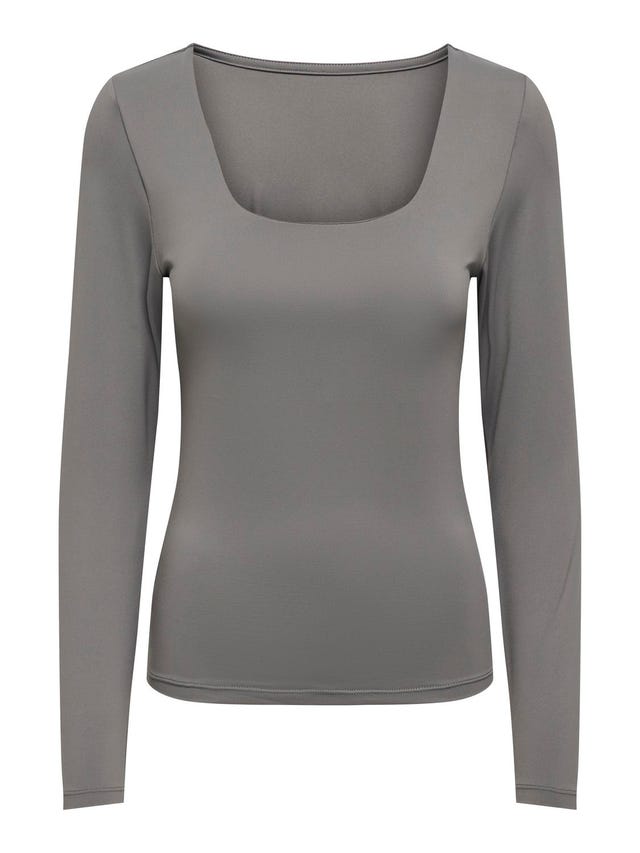 ONLY Tops Corte standard Cuello en U - 15302647