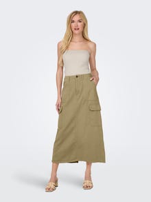 ONLY Cropped off-shoulder top -Pumice Stone - 15302668