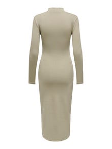 ONLY Midi v-neck dress -Silver Sage - 15302675