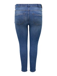 ONLY CARIconic High Waist Skinny Jeans -Dark Medium Blue Denim - 15302723