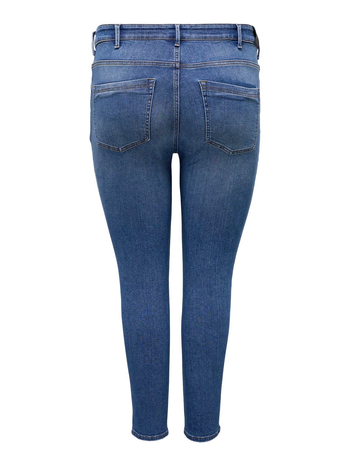 Thumbnail - Cariconic Hohe Taille Skinny Fit Jeans