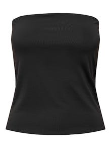 ONLY Tops Regular Fit Col rond -Black - 15302781