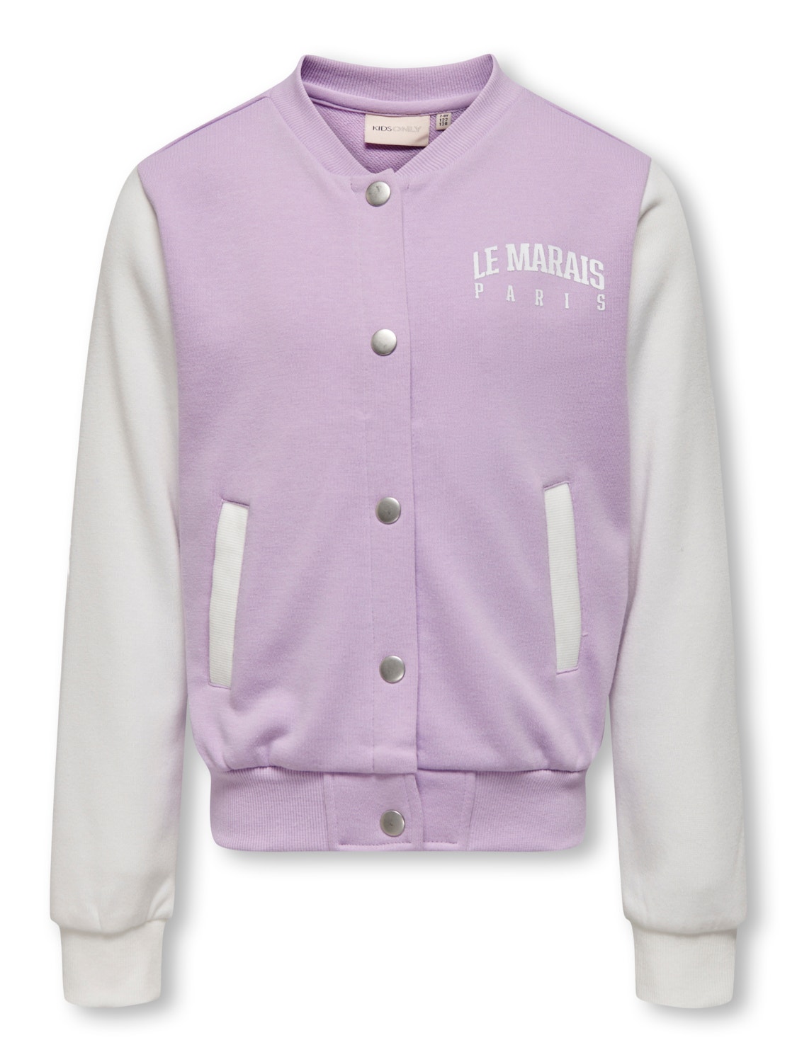 ONLY o-neck jacket with buttons -Lavendula - 15302789