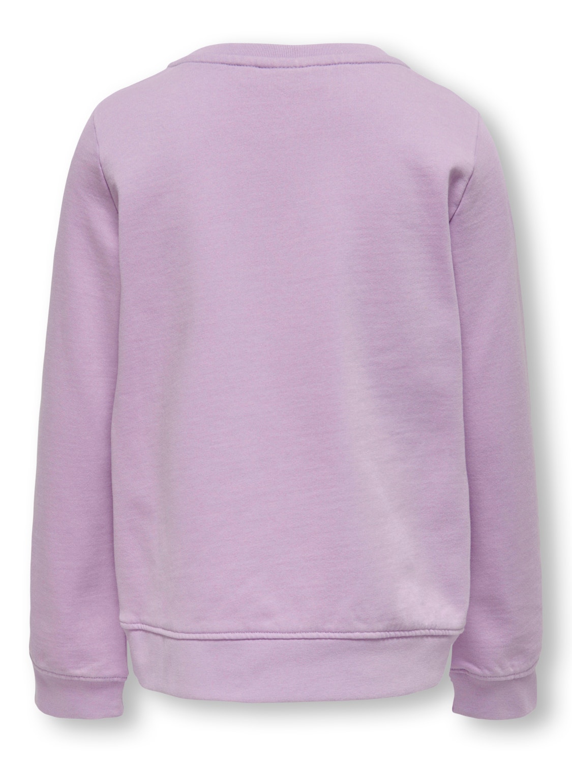 ONLY O-hals sweatshirt med print -Lavendula - 15302805