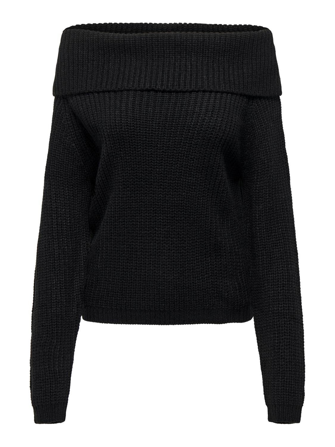 Off shoulder pullover on sale sweater