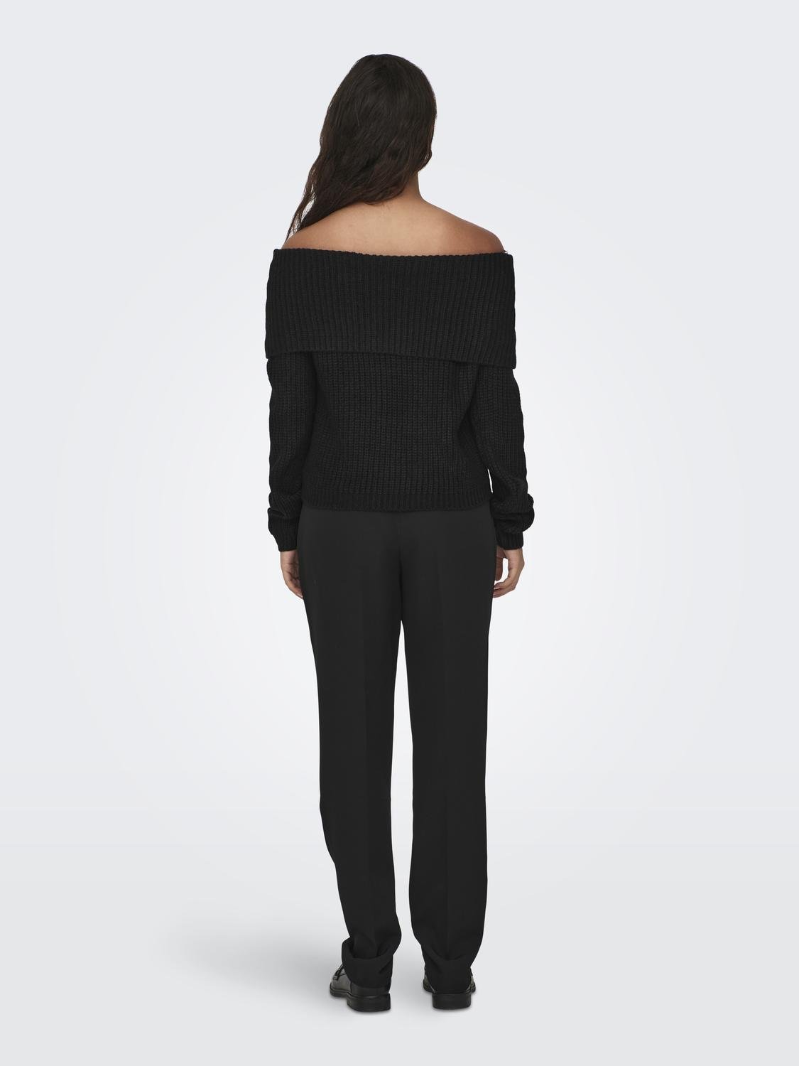 Off shoulder pullover discount h&m