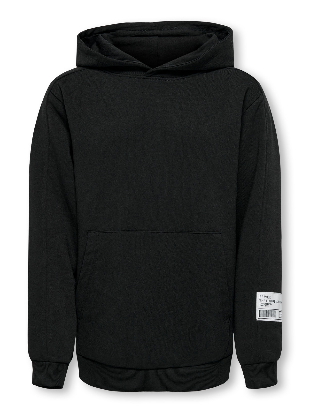 ONLY Normal geschnitten Hemdkragen Sweatshirt-Jacke -Black - 15302859