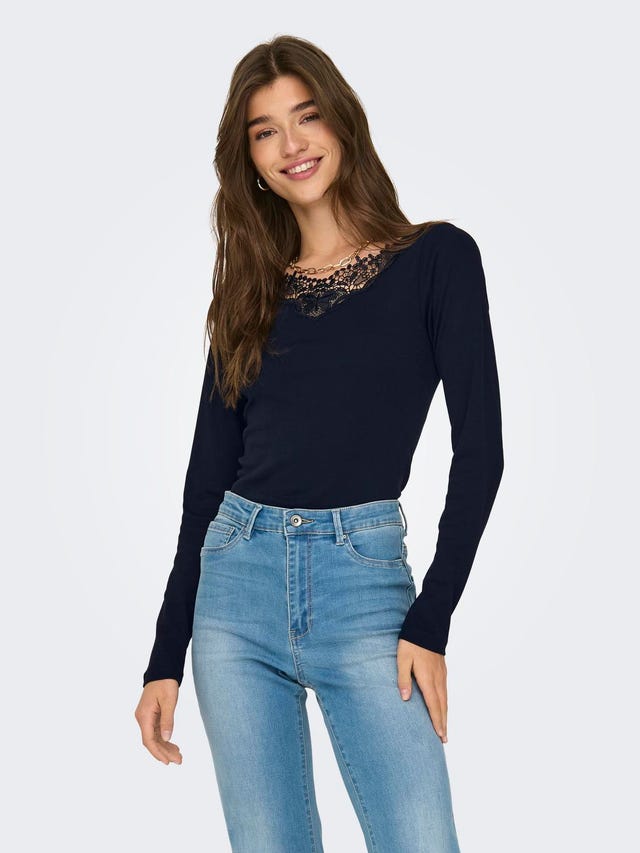 ONLY Regular fit Boothals Top - 15302894
