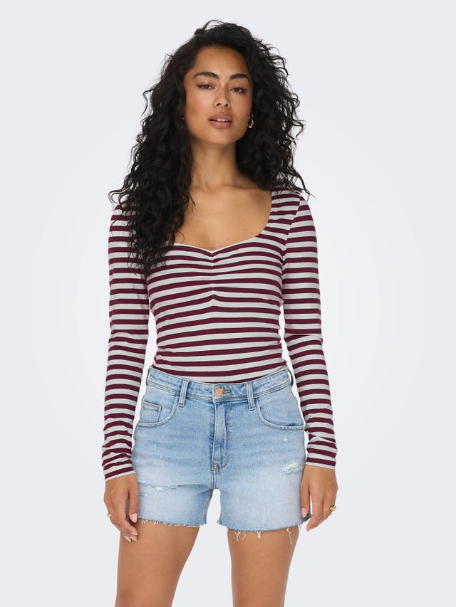 ONLY Tops Regular Fit Col rond - 15302911