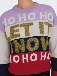 ONLY Christmas knitted pullover -Lavendula - 15302922