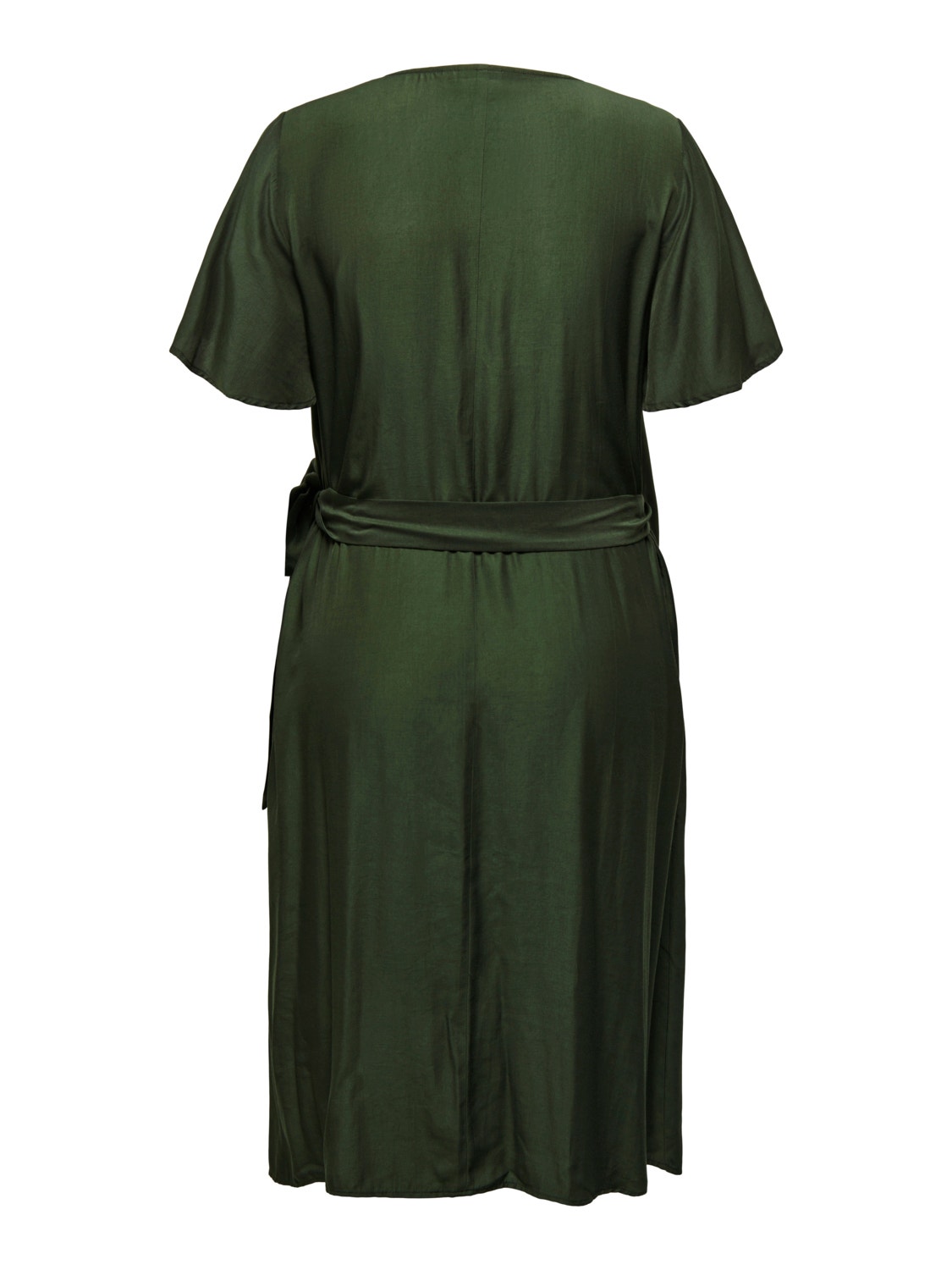 ONLY Normal geschnitten V-Ausschnitt Langes Kleid -Duffel Bag - 15302936