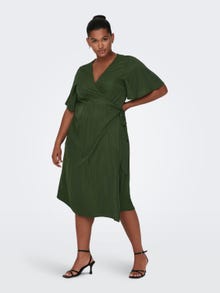 ONLY Regular Fit V-Neck Long dress -Duffel Bag - 15302936