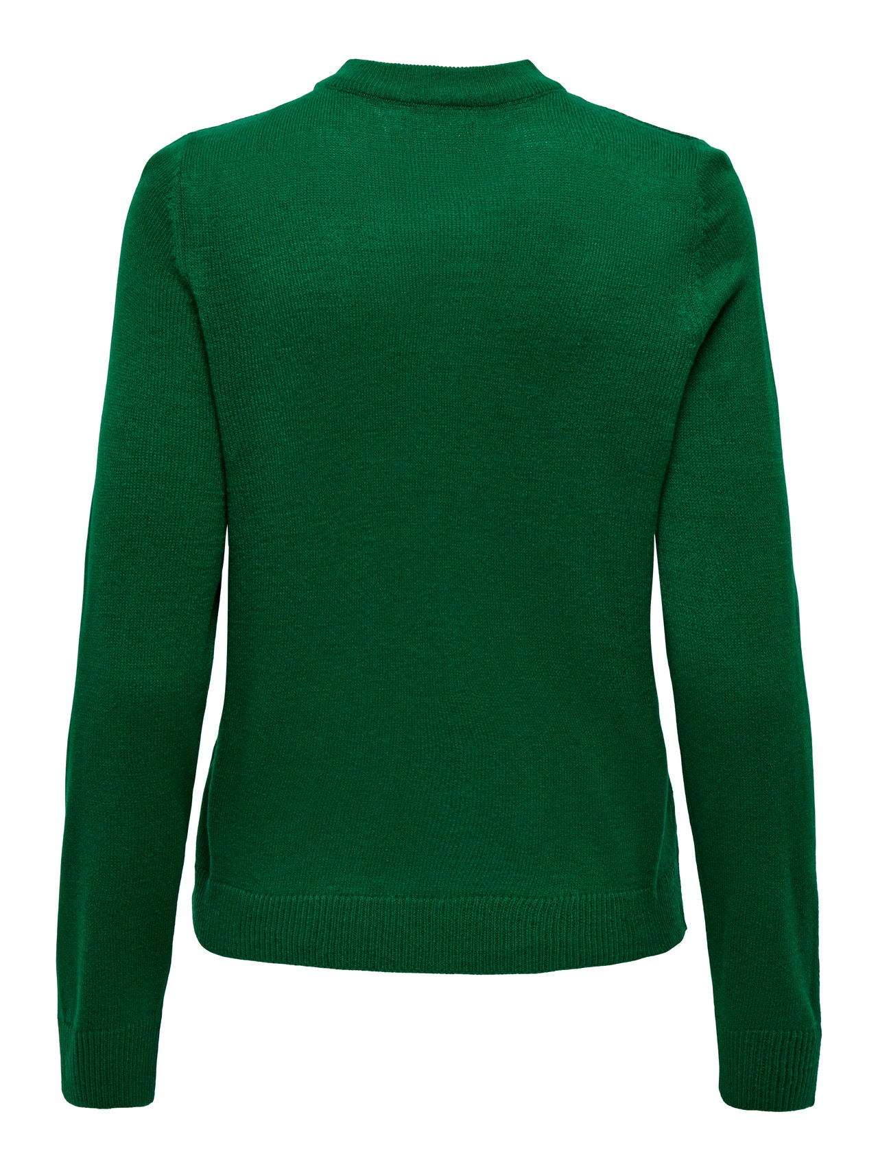 ONLY Okrągły dekolt Sweter -Green Jacket - 15302956