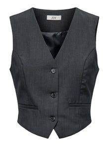 ONLY Tailored Waistcoat -Dark Grey - 15303062