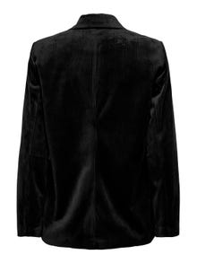 ONLY Blazers Corte regular Cuello italiano -Black - 15303101