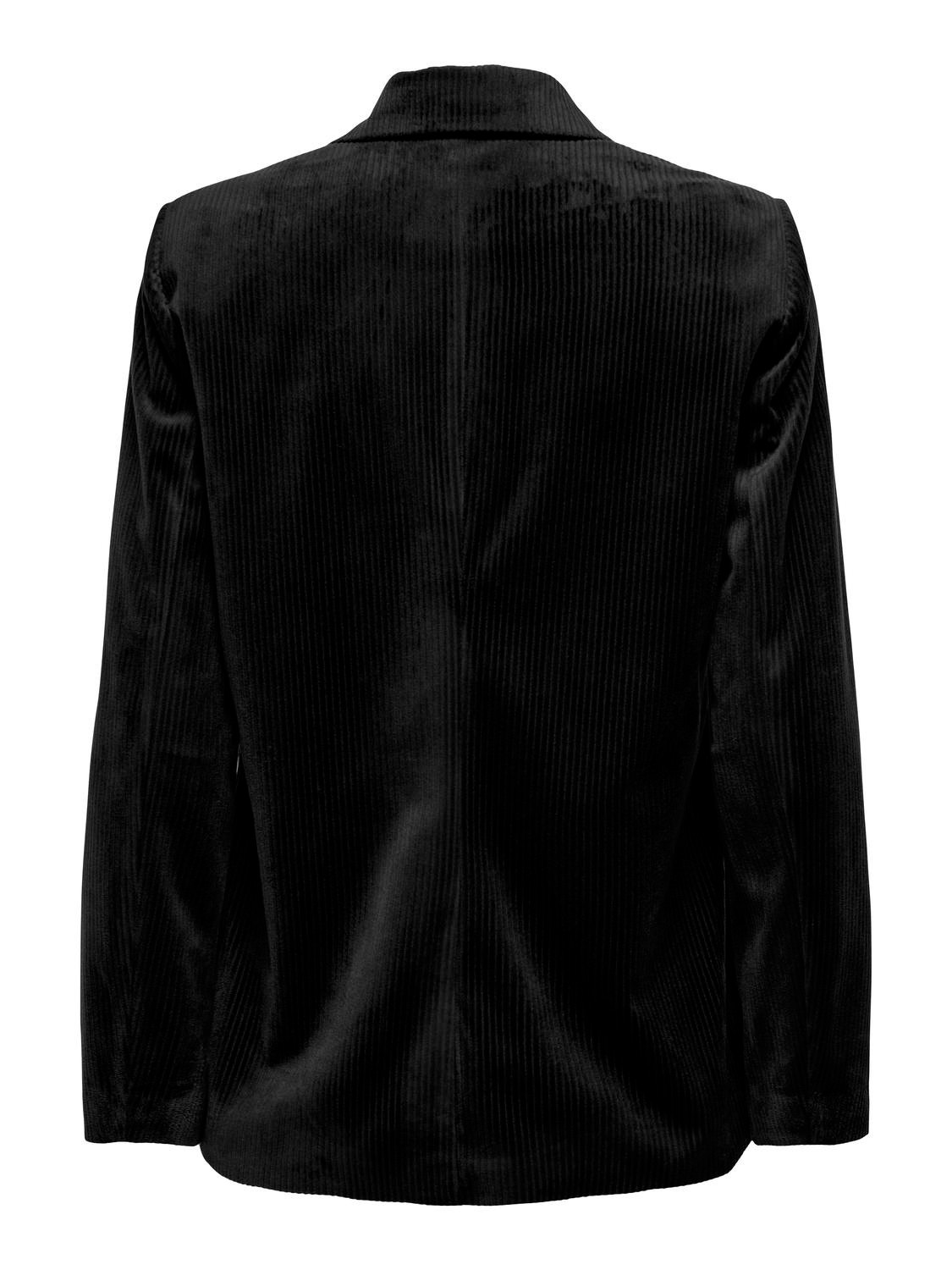 ONLY Corduroy blazer -Black - 15303101