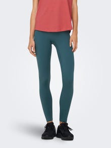 ONLY Leggings Tight Fit Taille très haute -Orion Blue - 15303178