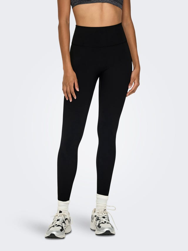 ONLY Leggings Tight Fit Taille très haute - 15303178