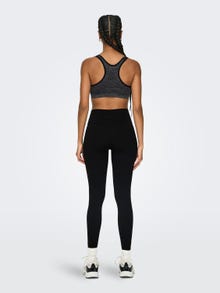 ONLY Leggings Tight Fit Taille très haute -Black - 15303178