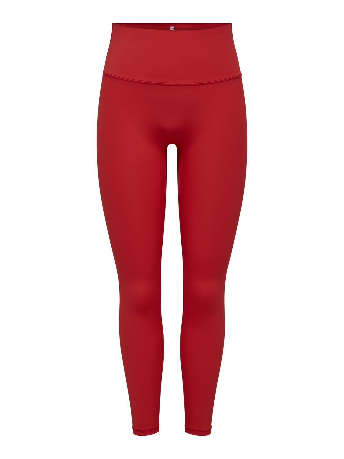 ONLY Tight Fit Super-high waist Leggings -Mars Red - 15303178
