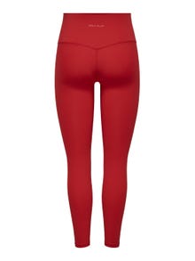 ONLY Tight fit Super-high waist Legging -Mars Red - 15303178