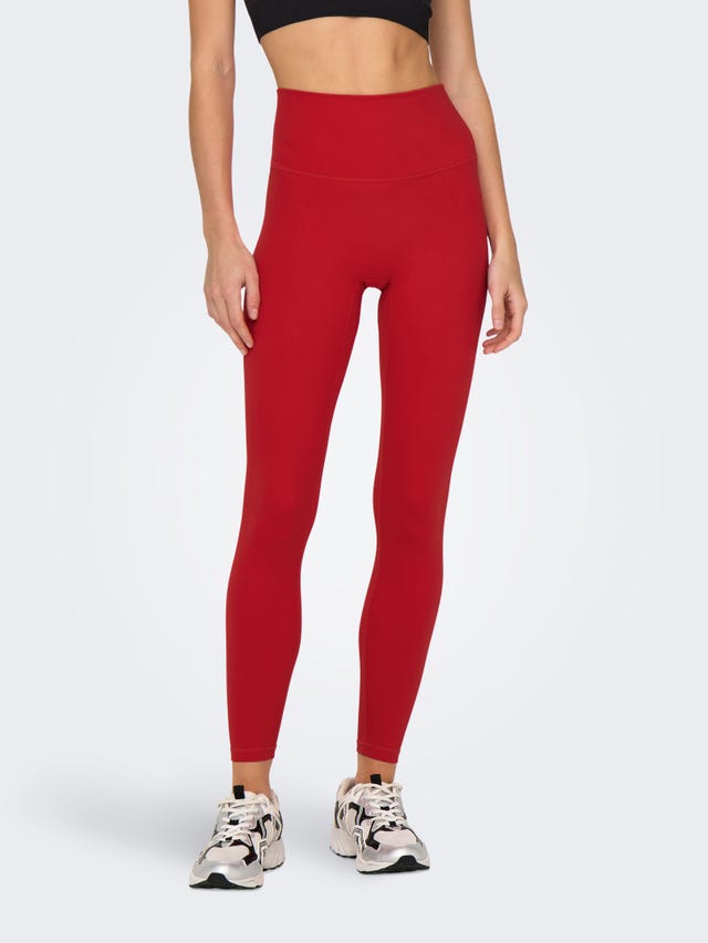 ONLY Leggings Tight Fit Taille très haute - 15303178