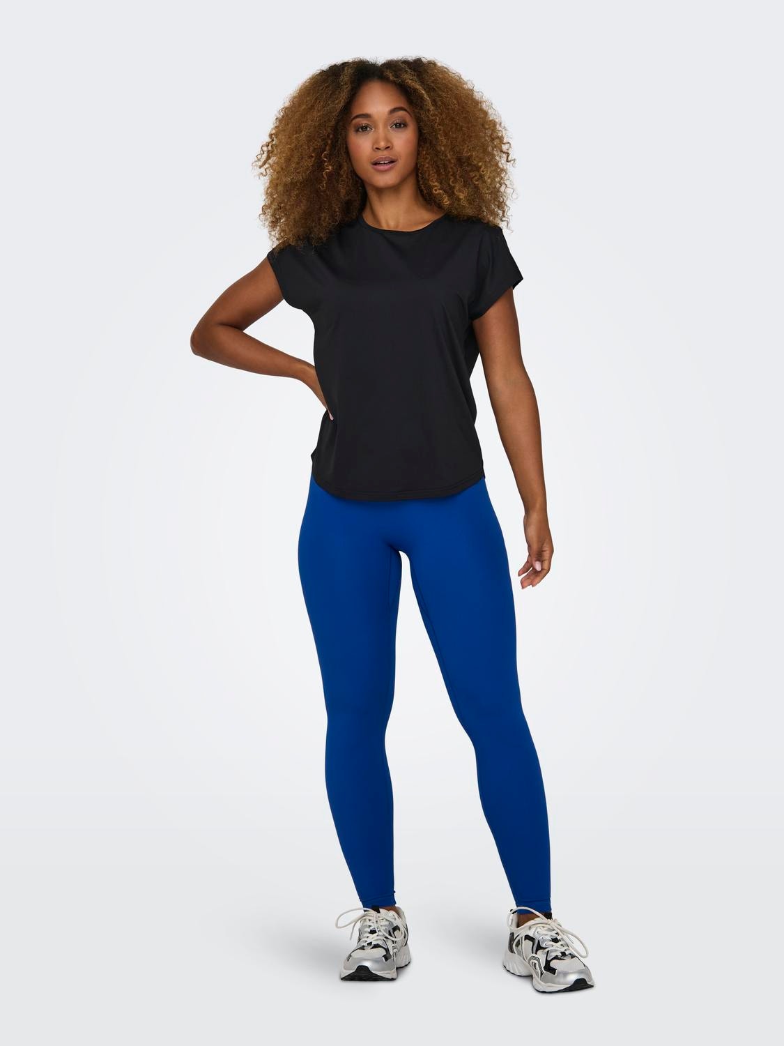 ONLY Leggings Corte tight Talle muy alto -Surf the Web - 15303178