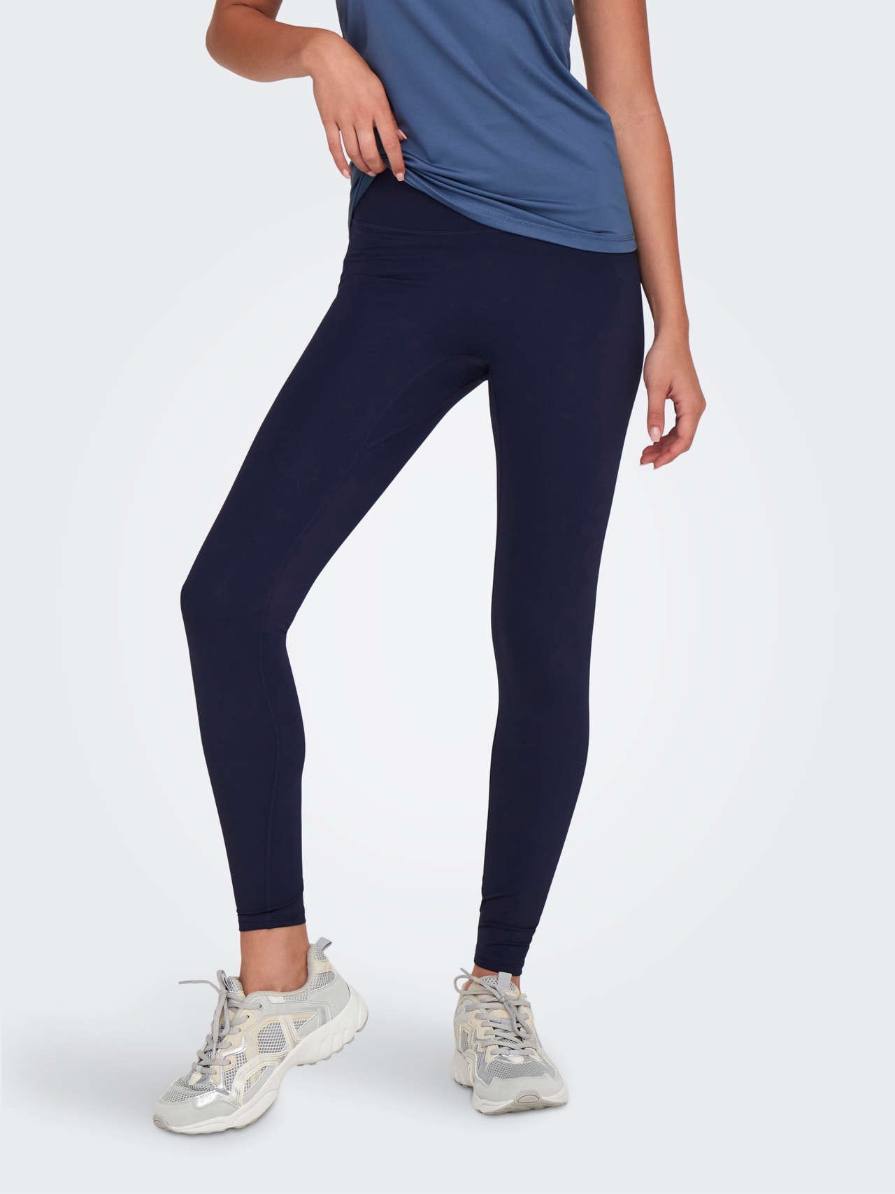 ONLY Tihedalt liibuv lõige Ülikõrge vöökoht Retuusid -Maritime Blue - 15303178