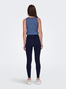 ONLY Tihedalt liibuv lõige Ülikõrge vöökoht Retuusid -Maritime Blue - 15303178