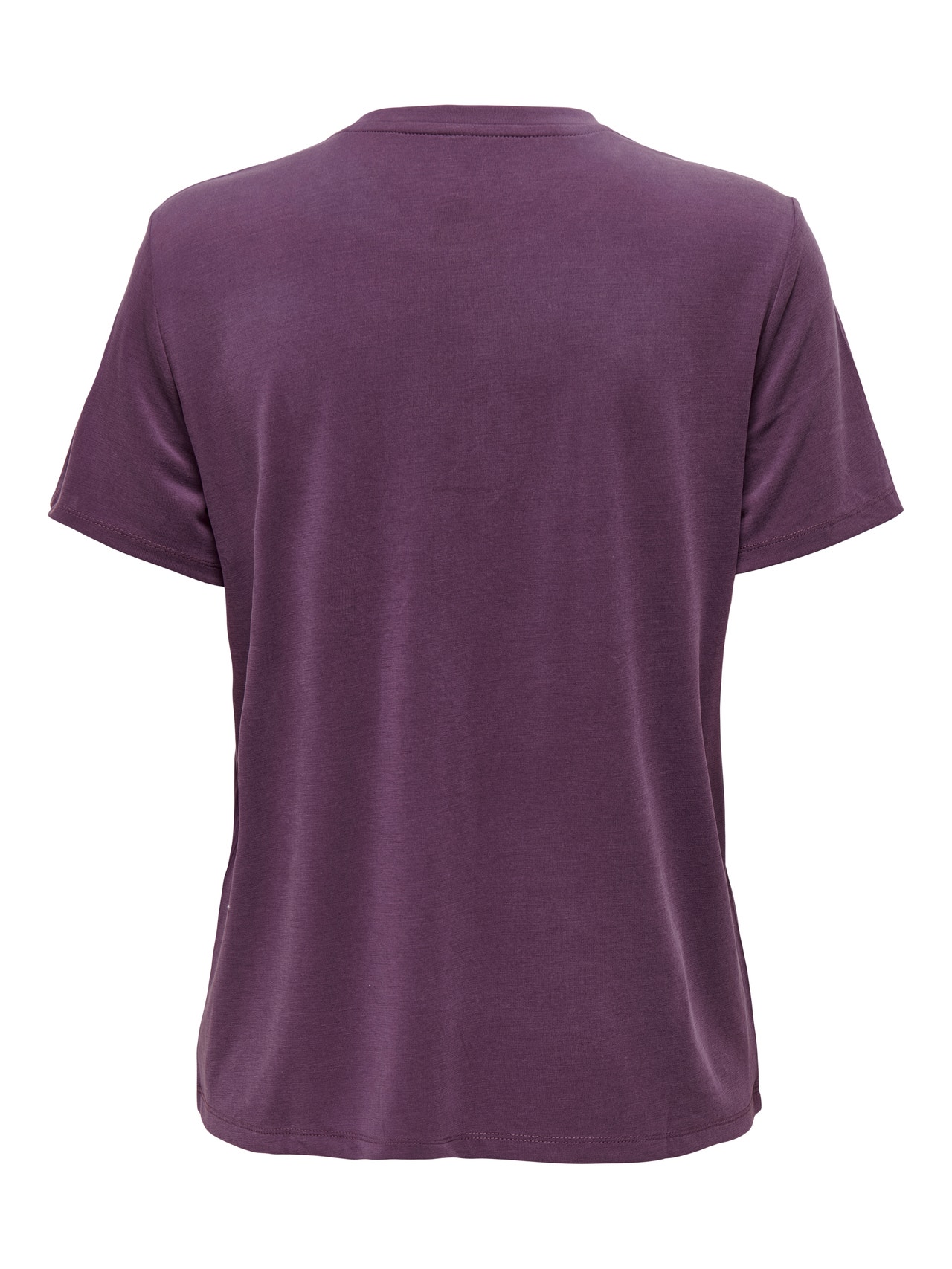 ONLY Tops Regular Fit Col rond -Italian Plum - 15303212