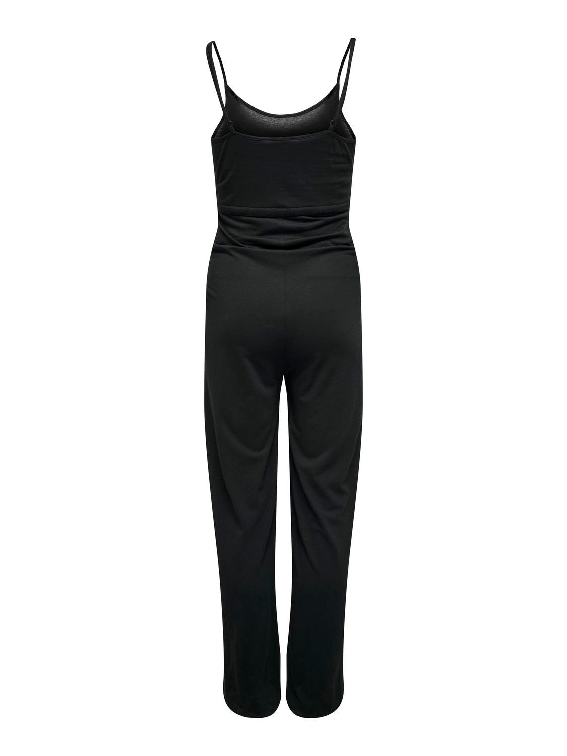 ONLY Mama ærmeløs jumpsuit -Black - 15303218