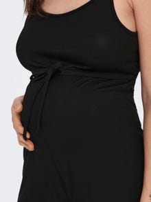 ONLY Kleiner Stehkragen mit Knopfleiste Maternity Body -Black - 15303218